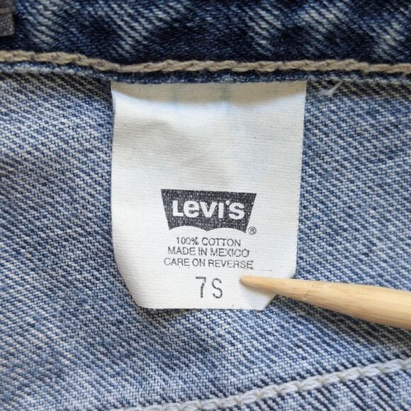 90s Levi's Silvertab Jeans Preppy Rock Classic Streetwear Coastal Cowgirl 7S - Picture 2 of 12